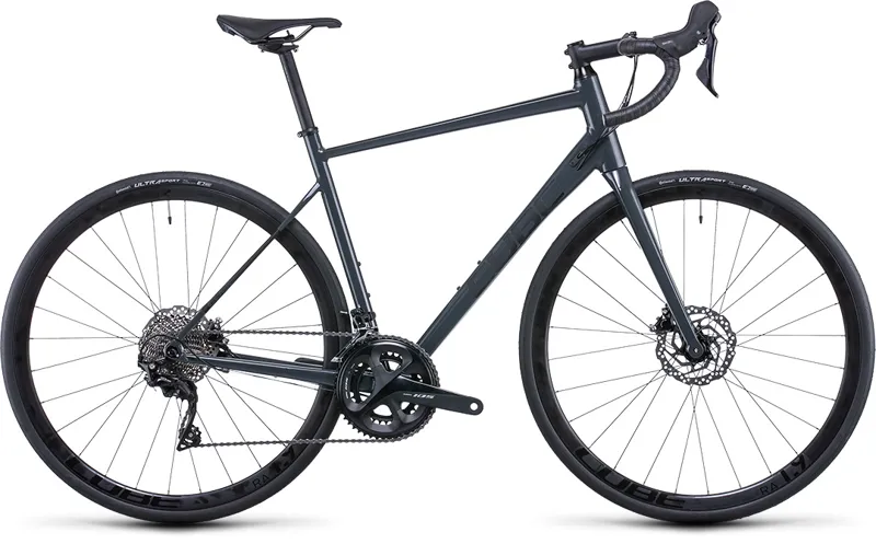 Cube Attain SL Road Bike - Grey/Black